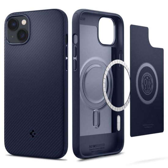 Spigen Mag Armor iPhone 14 Plus Case - Blue Spigen Mag Armor iPhone 14 Plus Case - Blue