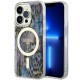 Guess GUHMP14XHLEOPWB iPhone 14 Pro Max 6.7" blue/blue hardcase Leopard MagSafe Guess GUHMP14XHLEOPWB iPhone 14 Pro Max 6.7" blue/blue hardcase Leopard MagSafe