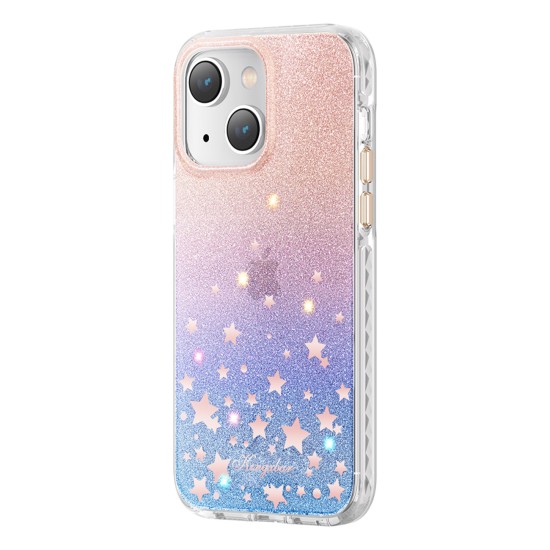 Kingxbar Heart Star Series case for iPhone 14 Plus case with zodiac stars Kingxbar Heart Star Series case for iPhone 14 Plus case with zodiac stars