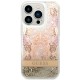 Guess GUHCP14LLFLSD iPhone 14 Pro 6.1" gold/gold hardcase Paisley Liquid Glitter