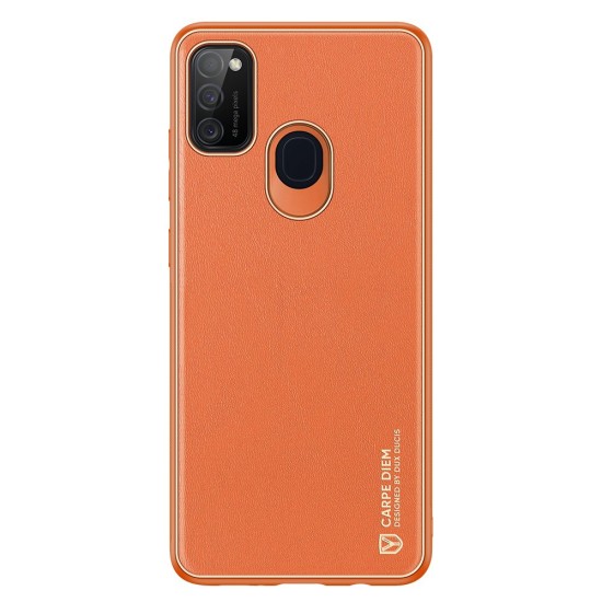 Dux Ducis Yolo elegant case made of soft TPU and PU leather for Samsung Galaxy M30s orange Dux Ducis Yolo elegant case made of soft TPU and PU leather for Samsung Galaxy M30s orange