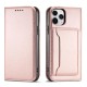 Magnet Card Case for iPhone 12 Pouch Card Wallet Card Stand Pink Magnet Card Case for iPhone 12 Pouch Card Wallet Card Stand Pink