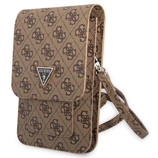 Guess Handbag GUWBP4TMBR brown / brown 4G Triangle Guess Handbag GUWBP4TMBR brown / brown 4G Triangle