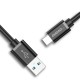 Dudao cable USB cable - USB Type C Super Fast Charge 1 m black (L5G-Black) Dudao cable USB cable - USB Type C Super Fast Charge 1 m black (L5G-Black)