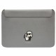 Karl Lagerfeld Saffiano Karl&Choupette case for a 16" laptop - silver Karl Lagerfeld Saffiano Karl&Choupette case for a 16" laptop - silver