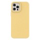 Eco Case Case for iPhone 12 Pro Max Silicone Cover Phone Cover Yellow Eco Case Case for iPhone 12 Pro Max Silicone Cover Phone Cover Yellow