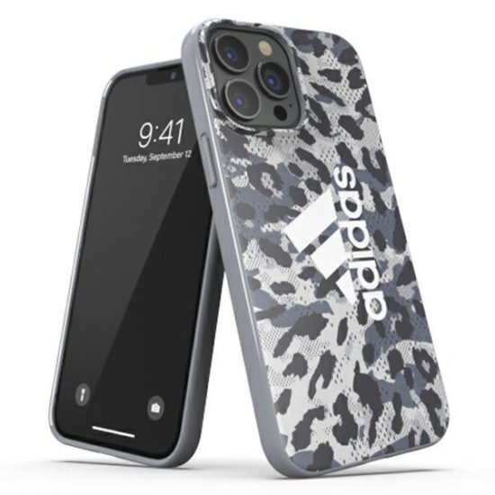 Adidas OR SnapCase Leopard Case for iPhone 13 Pro Max - Gray
