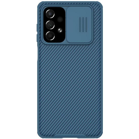 Nillkin CamShield Pro Case Armored Case Cover Camera Protector for Samsung Galaxy A73 Blue Nillkin CamShield Pro Case Armored Case Cover Camera Protector for Samsung Galaxy A73 Blue