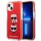 Karl Lagerfeld Karl&amp;amp;Choupette Head Case for iPhone 13 mini - Red