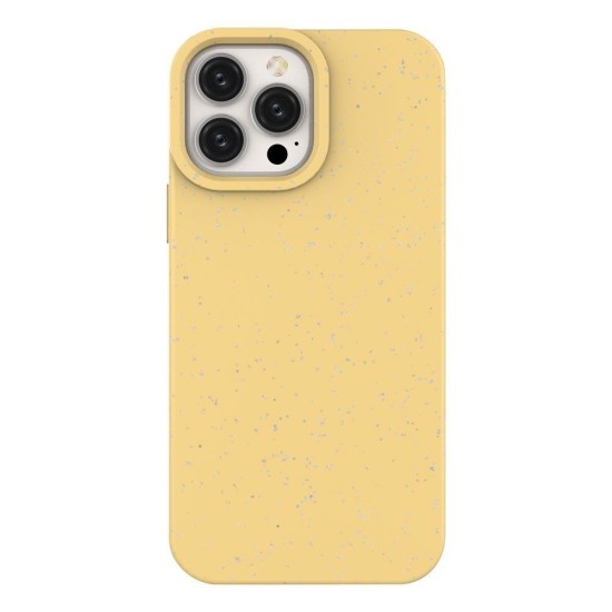 Eco Case case for iPhone 14 Plus silicone degradable cover yellow Eco Case case for iPhone 14 Plus silicone degradable cover yellow