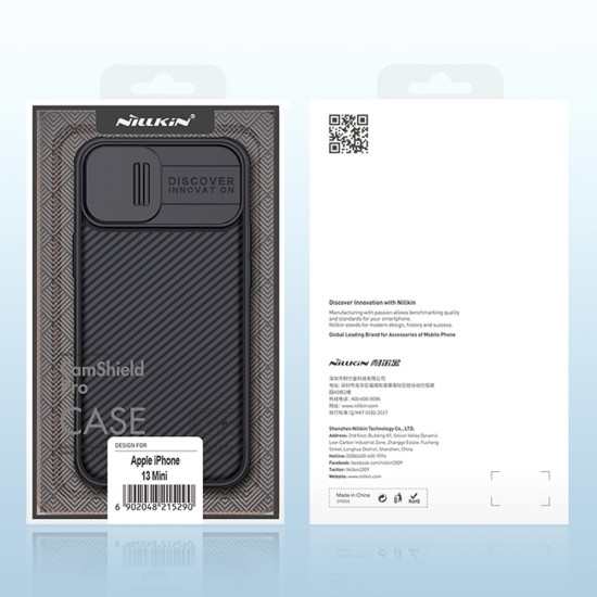 Nillkin CamShield Pro Case armored case cover for the camera camera iPhone 13 mini black Nillkin CamShield Pro Case armored case cover for the camera camera iPhone 13 mini black