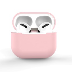 Case for AirPods 2 / AirPods 1 Silicone Soft Earphone Cover Pink (Case C)