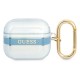 Guess GUA3HHTSB AirPods 3 cover blue/blue Strap Collection