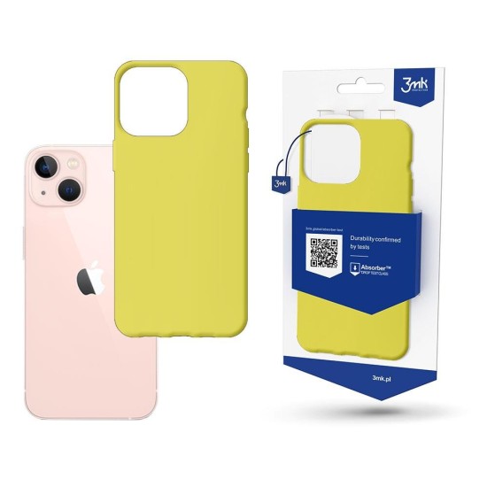 Case for iPhone 14 Plus from the 3mk Matt Case series - lime Case for iPhone 14 Plus from the 3mk Matt Case series - lime