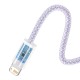 Baseus Dynamic 2 Series USB-A - Lightning 2.4A 480Mbps cable 1m purple
