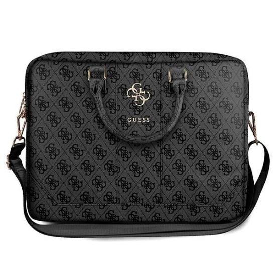 Guess 4G Big Logo bag for a 16'' laptop - gray Guess 4G Big Logo bag for a 16'' laptop - gray