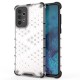 Honeycomb case armored cover with a gel frame for Samsung Galaxy A73 transparent Honeycomb case armored cover with a gel frame for Samsung Galaxy A73 transparent