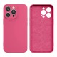 Silicone case iPhone 14 Plus silicone case fuchsia Silicone case iPhone 14 Plus silicone case fuchsia