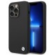 BMW Silicone Metal Logo Case for iPhone 14 Pro - Black BMW Silicone Metal Logo Case for iPhone 14 Pro - Black