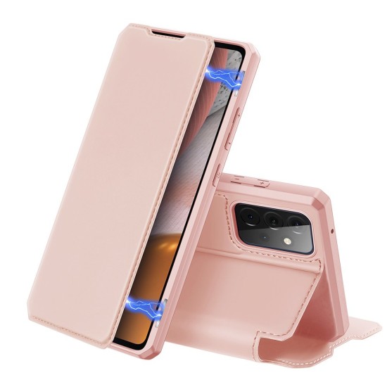 DUX DUCIS Skin X Bookcase type case for Samsung Galaxy A72 4G pink DUX DUCIS Skin X Bookcase type case for Samsung Galaxy A72 4G pink
