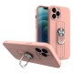 Ring Case silicone case with finger grip and stand for Samsung Galaxy A42 5G pink Ring Case silicone case with finger grip and stand for Samsung Galaxy A42 5G pink