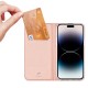 Dux Ducis Skin Pro Wallet Case for iPhone 15 Pro - Pink Dux Ducis Skin Pro Wallet Case for iPhone 15 Pro - Pink
