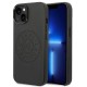 Karl Lagerfeld Leather Perforated Logo Case for iPhone 14 Plus - Black Karl Lagerfeld Leather Perforated Logo Case for iPhone 14 Plus - Black