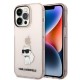 Karl Lagerfeld KLHCP14LHNCHTCP iPhone 14 Pro 6.1" pink/pink hardcase Ikonik Choupette Karl Lagerfeld KLHCP14LHNCHTCP iPhone 14 Pro 6.1" pink/pink hardcase Ikonik Choupette