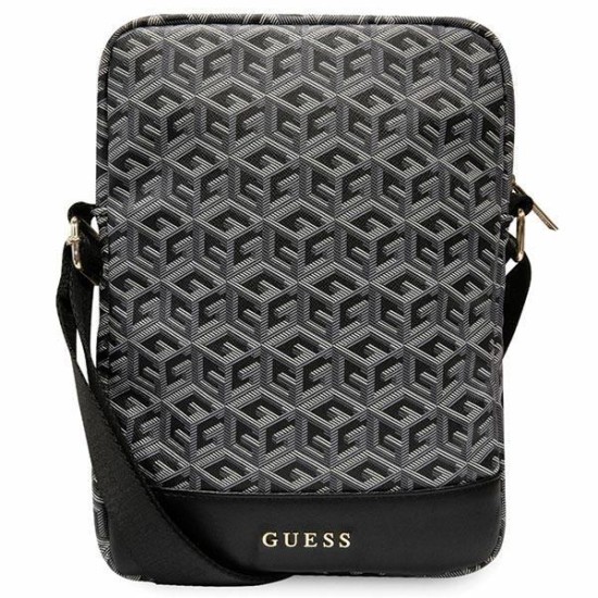 Guess Bag GUTB10HGCFSEK 10" black/black GCube Stripe Tablet Bag Guess Bag GUTB10HGCFSEK 10" black/black GCube Stripe Tablet Bag