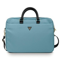 Guess Nylon Triangle Logo bag for a 16" laptop - blue Guess Nylon Triangle Logo bag for a 16" laptop - blue