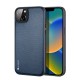 Dux Ducis Fino case cover iPhone 14 Plus blue nylon Dux Ducis Fino case cover iPhone 14 Plus blue nylon