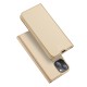 Dux Ducis Skin Pro Bookcase type case for iPhone 13 mini golden Dux Ducis Skin Pro Bookcase type case for iPhone 13 mini golden
