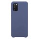 Silicone Case Soft Flexible Rubber Cover for Samsung Galaxy A03s blue Silicone Case Soft Flexible Rubber Cover for Samsung Galaxy A03s blue