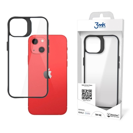 3mk Satin Armor Case+ iPhone 13 series - black 3mk Satin Armor Case+ iPhone 13 series - black