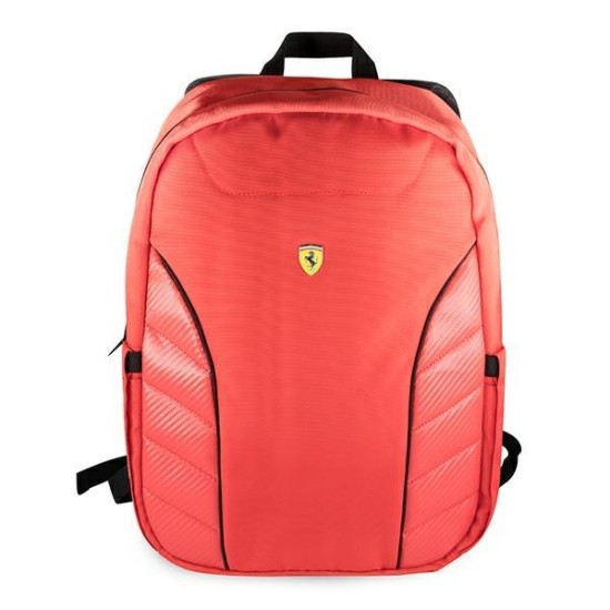 Ferrari Backpack FESRBBPSIC15RE 16" red/red Scuderia New Edition Ferrari Backpack FESRBBPSIC15RE 16" red/red Scuderia New Edition
