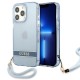 Guess GUHCP13XHTSGSB iPhone 13 Pro Max 6.7" blue/blue hardcase Translucent Stap