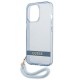 Guess GUHCP13XHTSGSB iPhone 13 Pro Max 6.7" blue/blue hardcase Translucent Stap