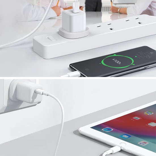 JOYROOM WALL CHARGER USB TYPE C 30W UK PLUG(L-P301)