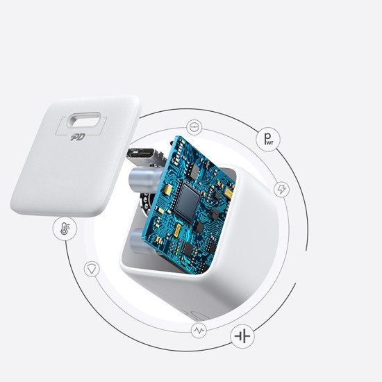 JOYROOM WALL CHARGER USB TYPE C 30W UK PLUG(L-P301)