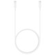 Samsung EP-DX510JWEGEU USB-C - USB-C 5A 480Mb/s cable 1.8m - white Samsung EP-DX510JWEGEU USB-C - USB-C 5A 480Mb/s cable 1.8m - white