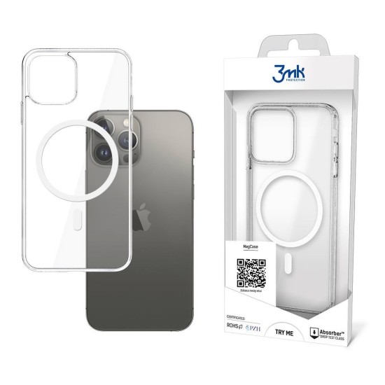 Case for iPhone 13 Pro Max compatible with MagSafe series 3mk MagCase - transparent Case for iPhone 13 Pro Max compatible with MagSafe series 3mk MagCase - transparent