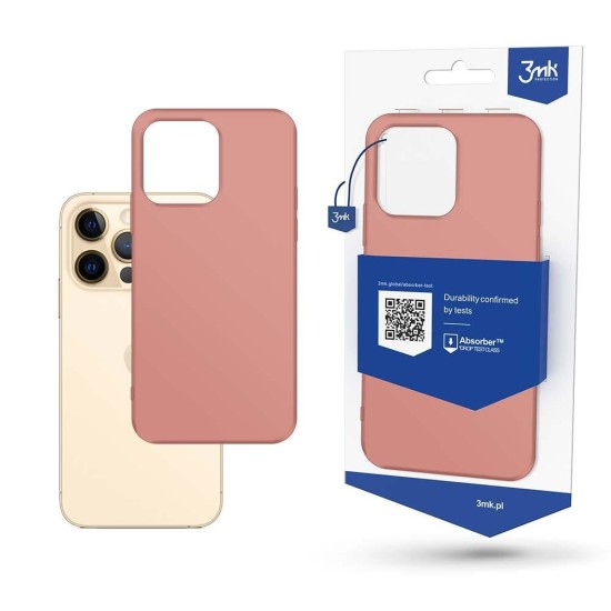 Case for iPhone 13 Pro Max from the 3mk Matt Case series - pink Case for iPhone 13 Pro Max from the 3mk Matt Case series - pink
