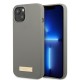 Guess GUHMP13SSPLG iPhone 13 mini 5.4" grey/grey hard case Silicone Logo Plate MagSafe Guess GUHMP13SSPLG iPhone 13 mini 5.4" grey/grey hard case Silicone Logo Plate MagSafe
