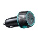 2x USB C 70W car charger with LED backlight Joyroom JR-CCN02 - black 2x USB C 70W car charger with LED backlight Joyroom JR-CCN02 - black