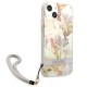 Guess GUHCP13MHFLSU iPhone 13 6.1" purple/purple hardcase Flower Strap Guess GUHCP13MHFLSU iPhone 13 6.1" purple/purple hardcase Flower Strap