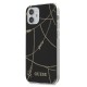 Guess GUHCP12SPCUCHBK iPhone 12 mini 5.4" black/black hardcase Gold Chain Collection