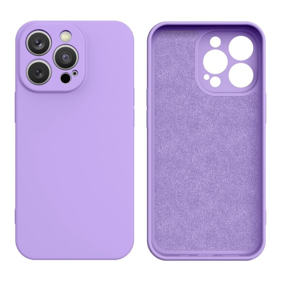 Silicone case iPhone 14 Plus silicone case purple Silicone case iPhone 14 Plus silicone case purple