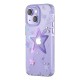 Kingxbar Heart Star Series case for iPhone 14 Plus purple star case Kingxbar Heart Star Series case for iPhone 14 Plus purple star case
