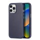 Dux Ducis Naples case for iPhone 14 Pro magnetic leather case MagSafe blue Dux Ducis Naples case for iPhone 14 Pro magnetic leather case MagSafe blue