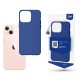 Case for iPhone 14 Plus from the 3mk Matt Case series - blue Case for iPhone 14 Plus from the 3mk Matt Case series - blue